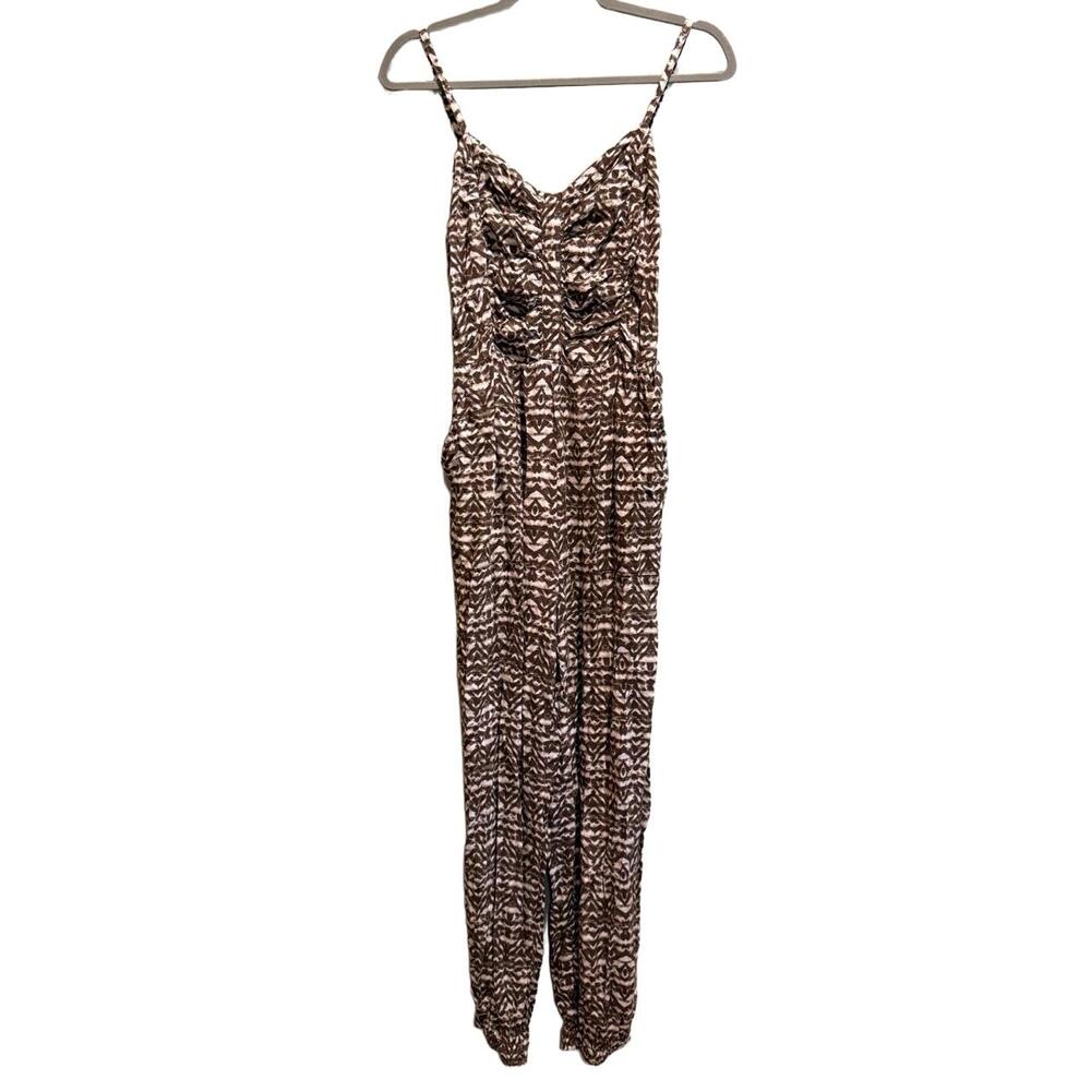 Aeropostale Jumpsuit Womens‎ Size M Brown & Tan